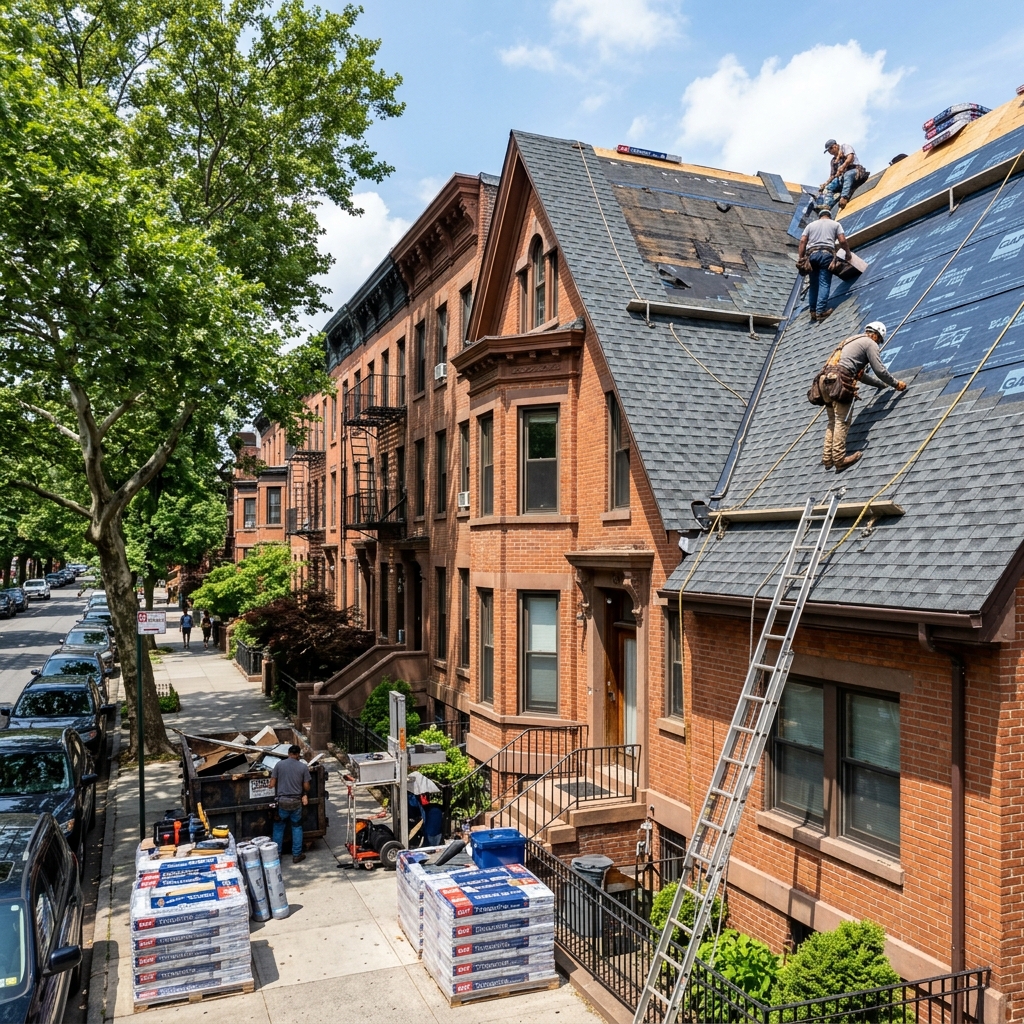 Roof Replacement Cost in Brooklyn NY