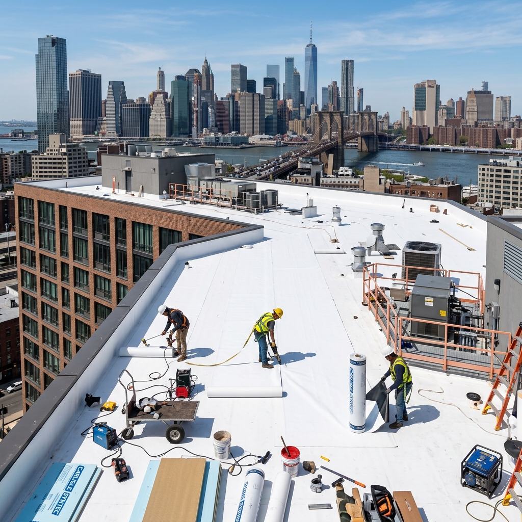 Roofing Services Near Downtown Brooklyn